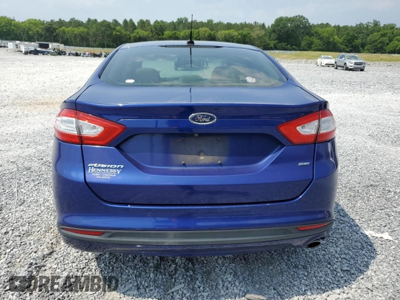 2016 Ford Fusion SE with VIN 3FA6P0H75GR375213, listed as a Copart auction lot 59420095 with 92,397 mi miles and Salvage title. Bid and sale history available at DreamBid. Image 6.