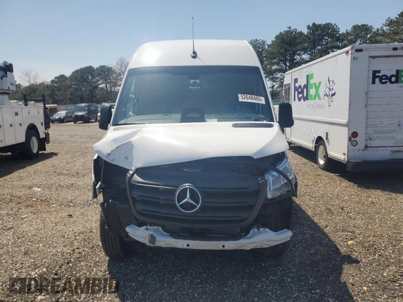2025 Mercedes-Benz Sprinter Cargo with VIN W1Y4NCHY6SP753794, listed as a Copart auction lot 52648465 with 610 mi miles and Salvage Title. Bid and sale history available at carsss.com. Image 5.