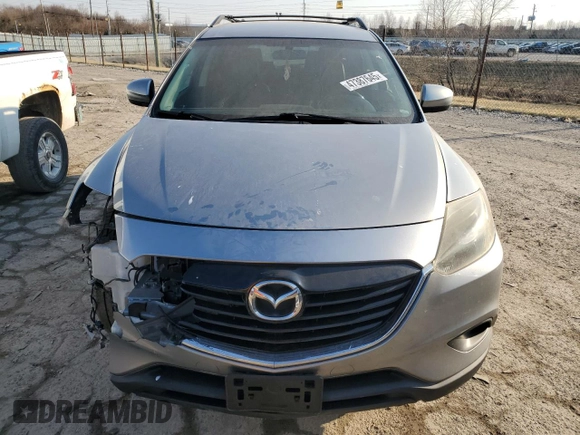 2013 Mazda CX-9 Touring with VIN JM3TB3CA3D0405084, listed as a Copart auction lot 47387645 with 0 mi miles and Salvage Title. Bid and sale history available at carsss.com. Image 5.