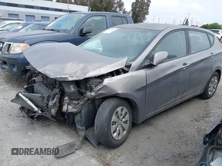 2017 Hyundai Accent SE with VIN KMHCT5AEXHU359805, listed as a IAAI auction lot 41748635 with 79,446 mi miles. Bid and sale history available at carsss.com. Image 2.