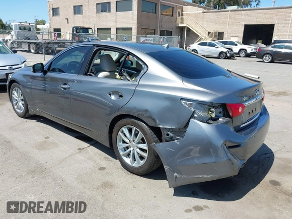 2017 Infiniti Q50 Premium with VIN JN1EV7AP0HM737377, listed as a IAAI auction lot 42507397 with 62,118 mi miles and . Bid and sale history available at DreamBid. Image 3.