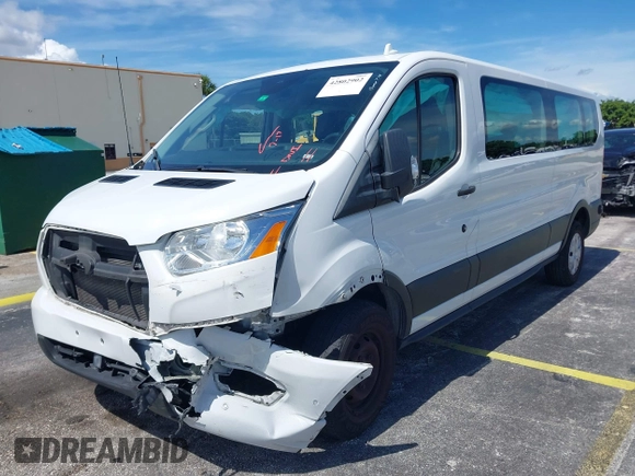 2020 Ford Transit Passenger XL with VIN 1FBAX2Y80LKA42137, listed as a IAAI auction lot 42802902 with 59,540 mi miles and . Bid and sale history available at DreamBid. Image 18.