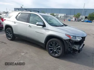 2021 Chevrolet Traverse RS with VIN 1GNEVJKW1MJ183186, listed as a IAAI auction lot 41690421 with 39,424 mi miles. Bid and sale history available at carsss.com. Image 1.