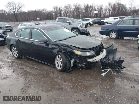 2012 Acura TL Auto z VIN 19UUA8F24CA004932, wystawiony jako IAAI lot #41078533 z przebiegiem 148 484 mil mil oraz . Historia ofert i sprzedaży dostępna na DreamBid. Obrazek 1.