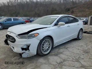 2019 Ford Fusion Titanium with VIN 3FA6P0D95KR187291, listed as a Copart auction lot 43737375 with 112,914 mi miles and Salvage title. Bid and sale history available at DreamBid. Image 1.