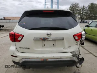 2019 Nissan Pathfinder S with VIN 5N1DR2MM7KC579940, listed as a Copart auction lot 47965875 with 78,477 mi miles and Salvage title. Bid and sale history available at DreamBid. Image 6.