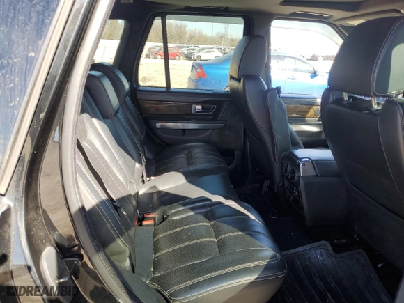 2013 Land Rover Range Rover Sport HSE LUX with VIN SALSK2D40DA775354, listed as a Copart auction lot 43821475 with 188,716 mi miles and Salvage Title. Bid and sale history available at carsss.com. Image 11.
