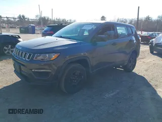 2018 Jeep Compass Sport with VIN 3C4NJDAB5JT480194, listed as a IAAI auction lot 41335645 with 93,640 mi miles and . Bid and sale history available at DreamBid. Image 2.
