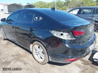 2020 Hyundai Elantra SEL with VIN 5NPD84LF1LH566922, listed as a IAAI auction lot 41882641 with 96,805 mi miles. Bid and sale history available at carsss.com. Image 3.