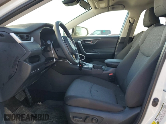 2024 Toyota RAV4 Hybrid LE with VIN 2T3UWRFVXRW229883, listed as a Copart auction lot 89095515 with 6,501 mi miles and Salvage title. Bid and sale history available at DreamBid. Image 7.