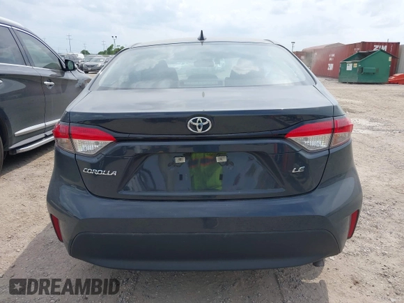 2024 Toyota Corolla LE with VIN 5YFB4MDE2RP187481, listed as a IAAI auction lot 42155647 with 18,977 mi miles and . Bid and sale history available at carsss.com. Image 16.