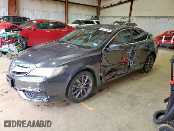 2016 Acura ILX with VIN 19UDE2F30GA024109, listed as a Copart auction lot 58494055 with 142,799 mi miles and Salvage title. Bid and sale history available at DreamBid. Image 1.