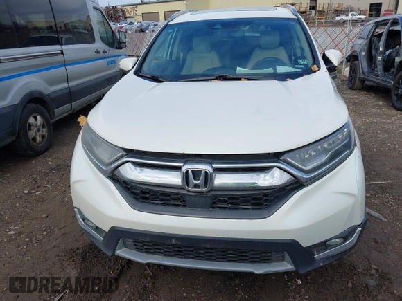 2017 Honda CR-V Touring with VIN 5J6RW2H92HL040217, listed as a IAAI auction lot 41044193 with 180,842 mi miles. Bid and sale history available at carsss.com. Image 12.