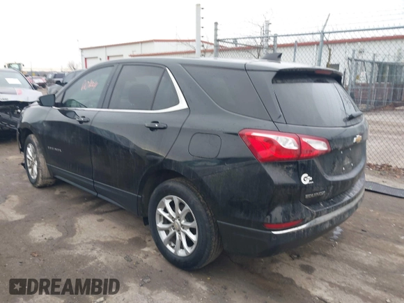 2019 Chevrolet Equinox LT with VIN 2GNAXKEV5K6295081, listed as a IAAI auction lot 41661739 with 122,343 mi miles and . Bid and sale history available at DreamBid. Image 3.