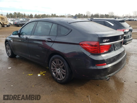 2012 BMW 5 Series GT 535i Gran Turismo xDrive with VIN WBASP2C5XCC338710, listed as a Copart auction lot 41994185 with 106,584 mi miles and Salvage Title. Bid and sale history available at DreamBid. Image 2.