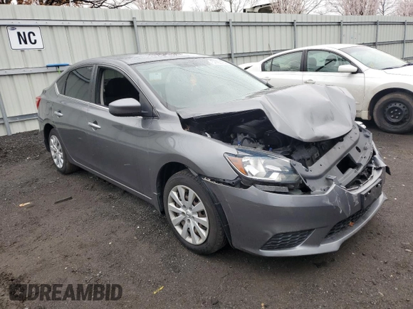 2017 Nissan Sentra SV with VIN 3N1AB7AP6HY371736, listed as a Copart auction lot 52800165 with 63,037 mi miles and Salvage Title. Bid and sale history available at carsss.com. Image 4.