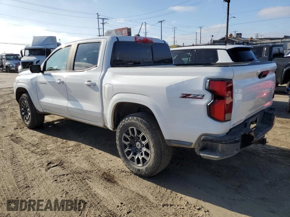 2023 Chevrolet Colorado 4WD Z71 with VIN 1GCPTDEK0P1126144, listed as a Copart auction lot 66397005 with 67,536 mi miles and Salvage title. Bid and sale history available at DreamBid. Image 2.