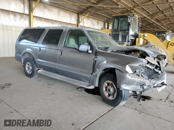 2003 Ford Excursion Limited с VIN 1FMNU42S23ED13778, выставлен на аукционе Copart как лот 52371665 с пробегом 275 336 миль миль и Списание • Salvage title. История ставок и продаж доступна на DreamBid. Изображение 4.