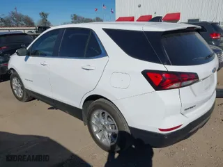 2024 Chevrolet Equinox LT with VIN 3GNAXKEG3RL345399, listed as a IAAI auction lot 41263632 with 51,139 mi miles. Bid and sale history available at carsss.com. Image 3.