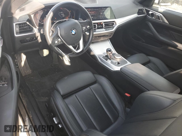 2023 BMW 4 Series 430i xDrive z VIN WBA73AP01PCM95171, wystawiony jako Copart lot #83039954 z przebiegiem 22 881 mil mil oraz Szkoda całkowita • Salvage title. Historia ofert i sprzedaży dostępna na DreamBid. Obrazek 8.