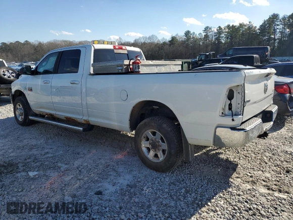 2012 Ram 2500 SLT with VIN 3C6UD5JL1CG142148, listed as a Copart auction lot 87393714 with 364,690 mi miles and Salvage title. Bid and sale history available at DreamBid. Image 2.