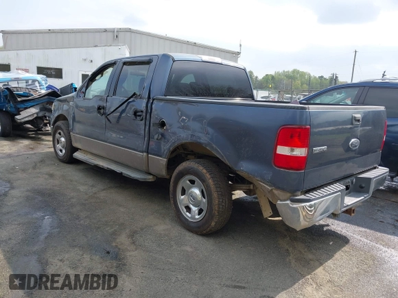 2005 Ford F-150 XLT with VIN 1FTRW12W15FA83052, listed as a IAAI auction lot 41883395 with 75,646 mi miles. Bid and sale history available at carsss.com. Image 3.