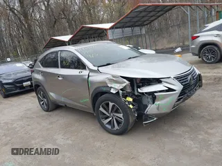 2018 Lexus NX with VIN JTJBARBZ1J2165385, listed as a IAAI auction lot 41935813 with 87,953 mi miles. Bid and sale history available at carsss.com. Image 1.