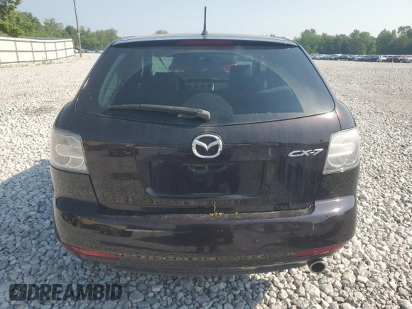 2011 Mazda CX-7 i Sport z VIN JM3ER2B57B0402849, wystawiony jako Copart lot #60302505 z przebiegiem 102 504 mil mil oraz Szkoda całkowita • Salvage title. Historia ofert i sprzedaży dostępna na DreamBid. Obrazek 6.