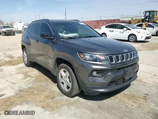 2024 Jeep Compass Latitude with VIN 3C4NJDBN2RT586672, listed as a Copart auction lot 50778295 with 8,434 mi miles and Salvage Title. Bid and sale history available at carsss.com. Image 12.