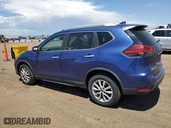 2017 Nissan Rogue SV with VIN KNMAT2MV1HP547195, listed as a Copart auction lot 60706425 with 138,162 mi miles and Salvage title. Bid and sale history available at DreamBid. Image 2.