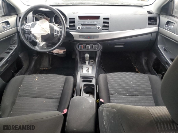 2012 Mitsubishi Lancer ES with VIN JA32U2FU1CU028338, listed as a Copart auction lot 43046975 with 69961 miles and Salvage Title. Bid and sale history available at carsss.com. Image 8.