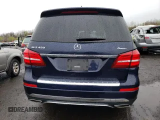 2019 Mercedes-Benz GLS 450 with VIN 4JGDF6EE2KB222937, listed as a Copart auction lot 51154354 with 49,196 mi miles and Salvage Title. Bid and sale history available at DreamBid. Image 6.