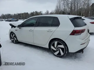 2023 Volkswagen Golf GTI S with VIN WVWGA7CD9PW206685, listed as a Copart auction lot 43596955 with 28,634 mi miles and Salvage Title. Bid and sale history available at carsss.com. Image 2.