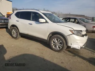 2015 Nissan Rogue S with VIN KNMAT2MTXFP563598, listed as a Copart auction lot 44300705 with 183,768 mi miles and Salvage Title. Bid and sale history available at DreamBid. Image 4.