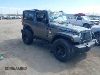 2018 Jeep Wrangler Sport with VIN 1C4AJWAG8JL826448, listed as a IAAI auction lot 41901392 with 73,231 mi miles and . Bid and sale history available at carsss.com. Image 1.