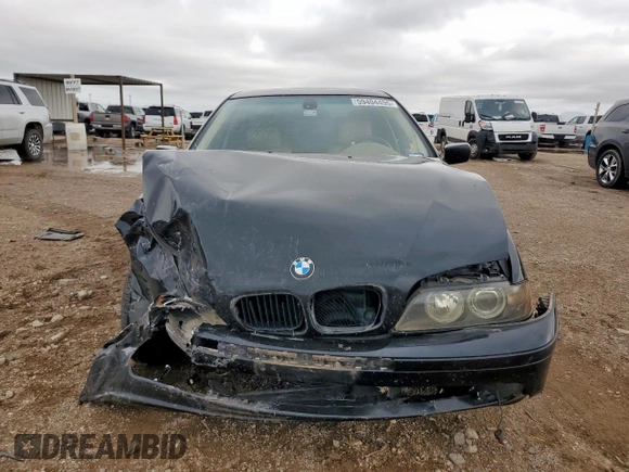 2001 BMW 5 Series 530i z VIN WBADT63451CF13044, wystawiony jako Copart lot #59404495 z przebiegiem Nie podano mil oraz Szkoda całkowita • Salvage title. Historia ofert i sprzedaży dostępna na DreamBid. Obrazek 5.