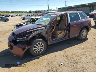 2005 Porsche Cayenne with VIN WP1AA29P85LA21664, listed as a Copart auction lot 73196154 with 0 mi miles and Salvage Title. Bid and sale history available at carsss.com. Image 1.