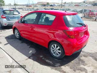 2015 Toyota Yaris L with VIN VNKKTUD33FA027229, listed as a IAAI auction lot 42147103 with 143,304 mi miles and . Bid and sale history available at DreamBid. Image 3.