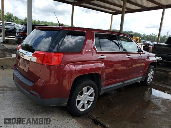 2012 GMC Terrain SLE-1 with VIN 2GKALMEK9C6296570, listed as a Copart auction lot 61337315 with 148,069 mi miles and Salvage title. Bid and sale history available at DreamBid. Image 3.