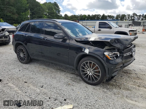 2022 Mercedes-Benz GLC 300 with VIN W1N0G8DB7NV360567, listed as a Copart auction lot 61340245 with 66,170 mi miles and Clean title. Bid and sale history available at DreamBid. Image 4.