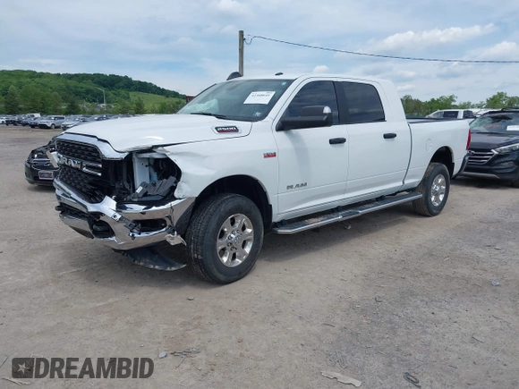 2022 Ram 2500 Big Horn with VIN 3C6UR5MJ0NG383441, listed as a IAAI auction lot 42368641 with 27,903 mi miles and . Bid and sale history available at DreamBid. Image 17.