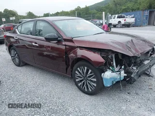 2024 Nissan Altima SV with VIN 1N4BL4DVXRN321708, listed as a IAAI auction lot 42788814 with 61,530 mi miles and . Bid and sale history available at DreamBid. Image 1.