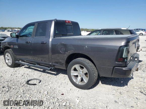 2016 Ram 1500 Sport with VIN 1C6RR7HT6GS192468, listed as a Copart auction lot 56222625 with 147,277 mi miles and Clean title. Bid and sale history available at DreamBid. Image 2.