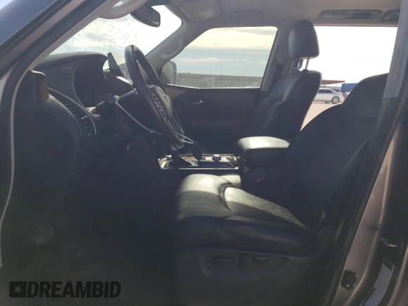 2022 Nissan Armada SL with VIN JN8AY2BD8N9676096, listed as a Copart auction lot 86125944 with 117,106 mi miles and Salvage Title. Bid and sale history available at carsss.com. Image 7.