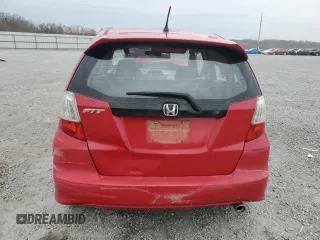 2009 Honda Fit Sport with VIN JHMGE88439S004369, listed as a Copart auction lot 48160115 with 190,132 mi miles and Salvage Title. Bid and sale history available at carsss.com. Image 6.