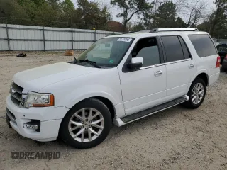 2016 Ford Expedition Limited with VIN 1FMJU2AT5GEF31765, listed as a Copart auction lot 51778265 with 99,860 mi miles and Salvage title. Bid and sale history available at DreamBid. Image 1.