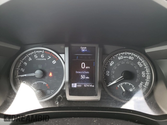 2021 Toyota Tacoma SR z VIN 5TFCZ5AN7MX272231, wystawiony jako Copart lot #52739255 z przebiegiem 67 414 mil mil oraz Szkoda całkowita • Salvage title. Historia ofert i sprzedaży dostępna na DreamBid. Obrazek 9.
