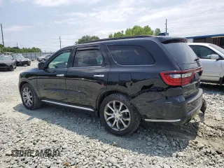 2017 Dodge Durango Citadel Anodized Platinum with VIN 1C4RDHEG5HC774691, listed as a Copart auction lot 57885025 with 176,240 mi miles and Salvage title. Bid and sale history available at DreamBid. Image 2.