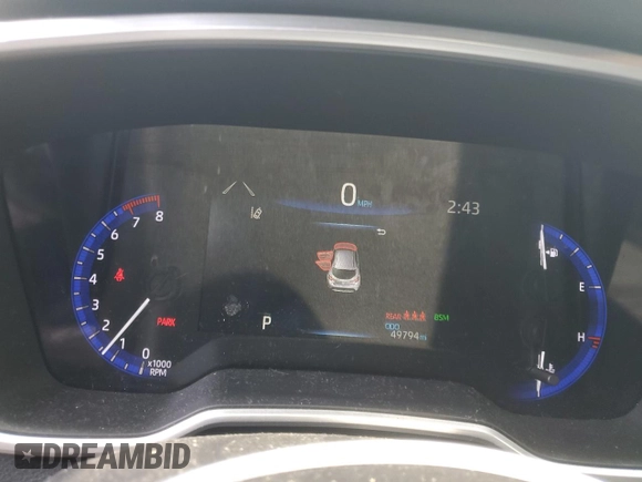 2019 Toyota Corolla Hatchback SE with VIN JTNK4RBE3K3047305, listed as a Copart auction lot 63961044 with 49,794 mi miles and Salvage Title. Bid and sale history available at carsss.com. Image 9.