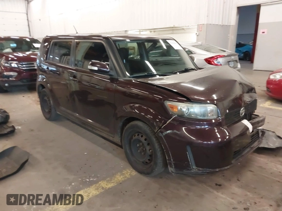 2009 Scion xB with VIN JTLKE50E391078402, listed as a IAAI auction lot 41616104 with 119,165 mi miles. Bid and sale history available at carsss.com. Image 1.